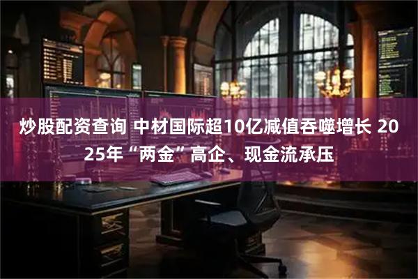 炒股配资查询 中材国际超10亿减值吞噬增长 2025年“两金”高企、现金流承压